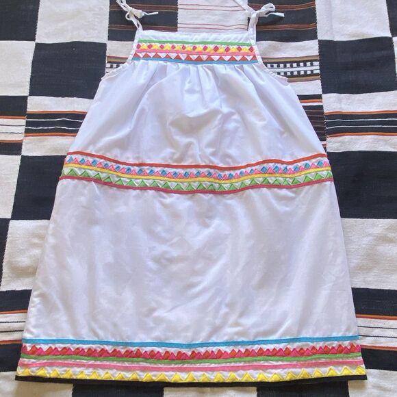 Y2K Handmade Spring Summer Boho Hippie Dress. Midi. OOAK. Excellent Shape. S/M - Picture 12 of 15